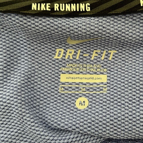 Nike Dri Fit Women's Sky Blue Long Sleeve Top       Size Medium - Picture 3 of 3